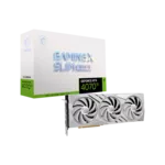 <span>Видеокарта</span> MSI GeForce RTX 4070 Ti GAMING X SLIM WHITE 12GB GDDR6X <span class='catalog-num-in-name'>912-V513-288</span> - 