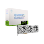 <span>Видеокарта</span> MSI GeForce RTX 4070 Ti GAMING X SLIM WHITE 12GB GDDR6X <span class='catalog-num-in-name'>912-V513-288</span> - 