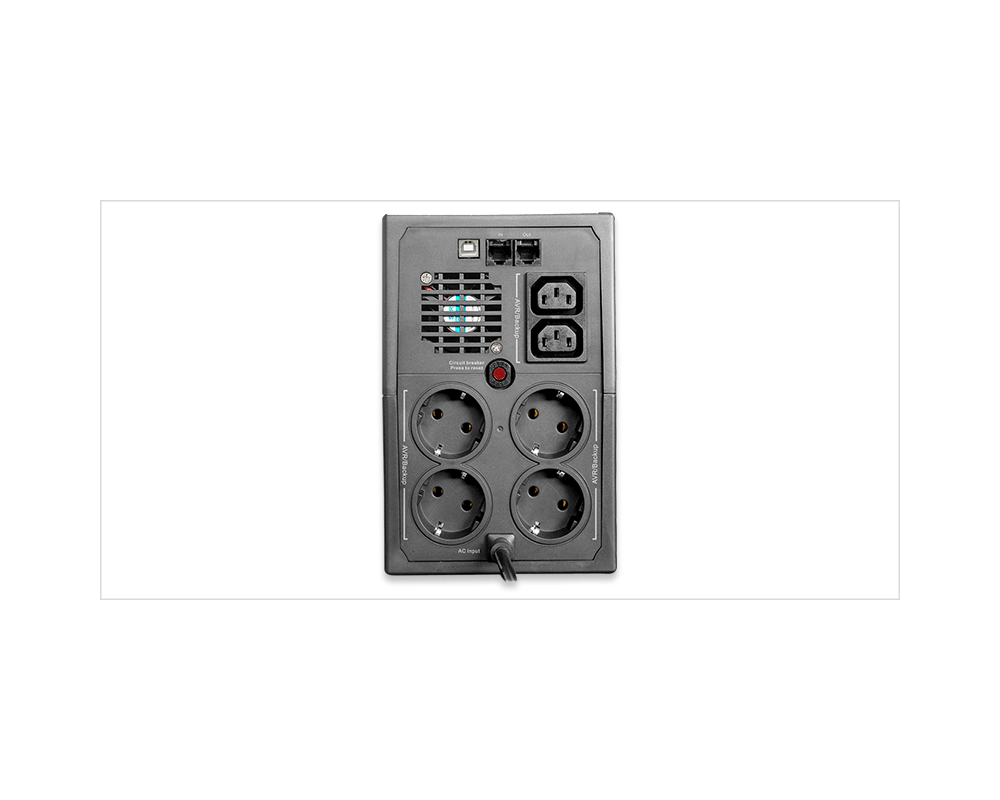 UPS RPT-5720DU 2KVA/1200W W/USB 2