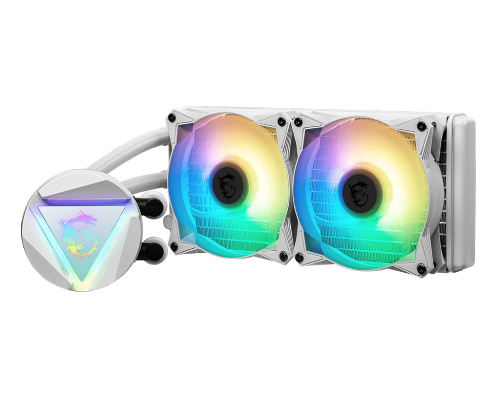 Охладител за процесор MSI MAG CORELIQUID 240R V2 WHI 3