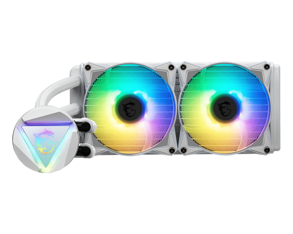 Охладител за процесор MSI MAG CORELIQUID 240R V2 WHI 2