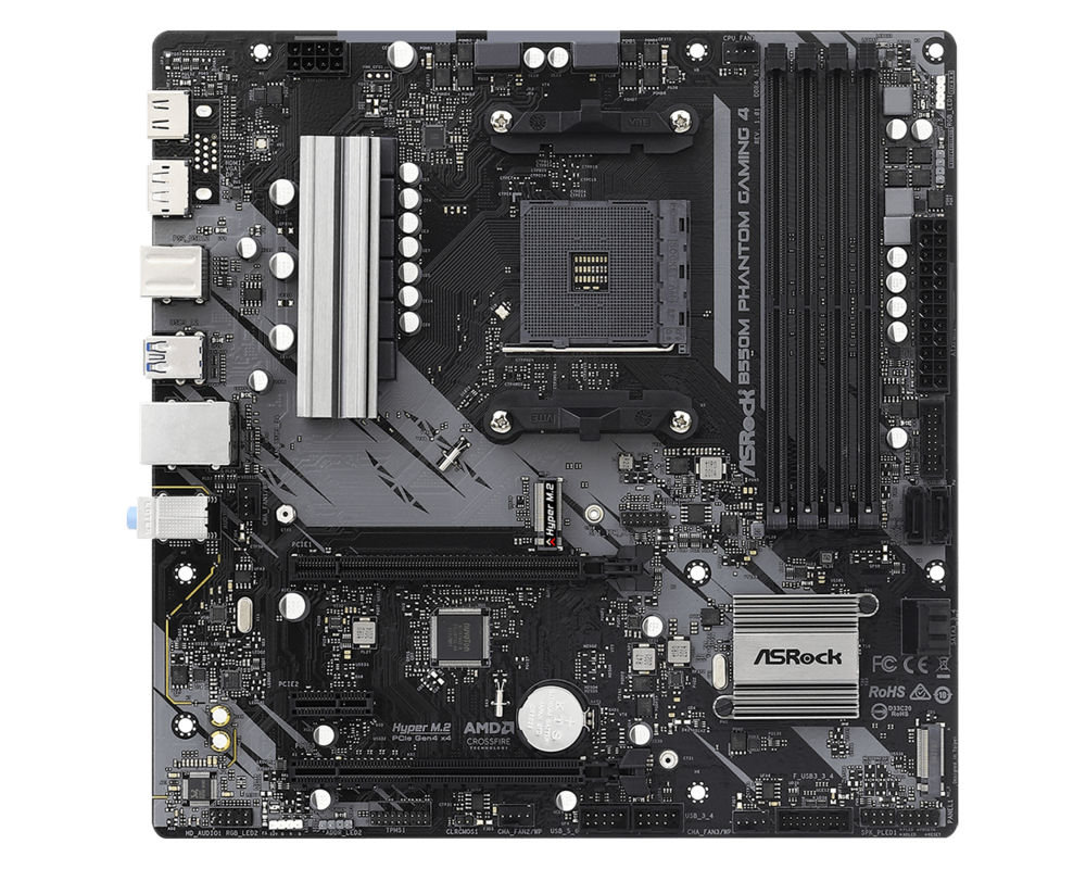 Дънна платка ASROCK B550M PHANTOM GAMING 4 2