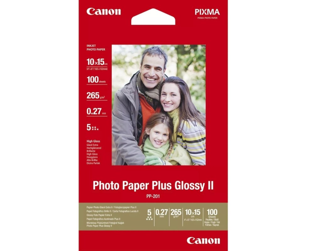 Хартия CANON PP-201 Photo Paper 4x6 100sheets 4