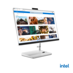 <span>Компютър All in One</span> LENOVO IdeaCentre AIO 3 Intel Core i5-12450H 23.8inch FullHD AG 8GB DDR4 512GB PCIe DOS 2Y White <span class='catalog-num-in-name'>F0GH00WKRI</span> - 