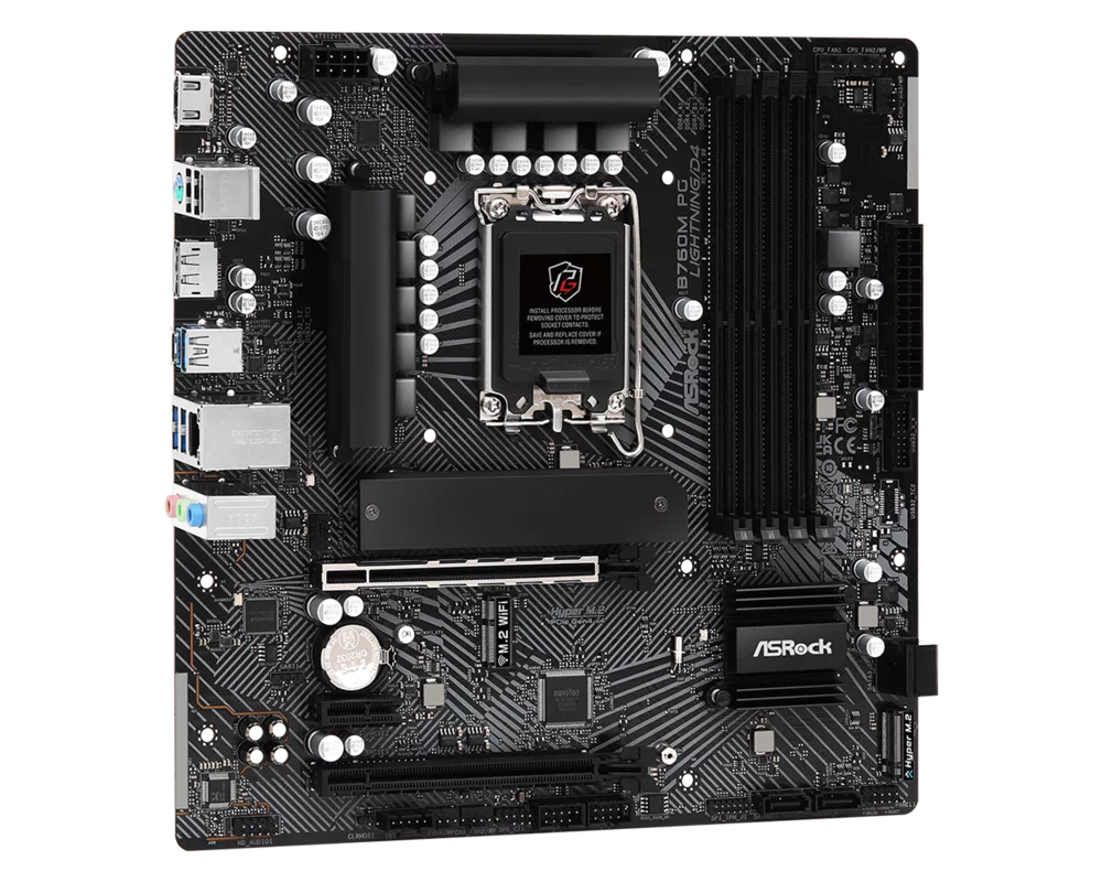 Дънна платка ASROCK B760M PG LIGHTNING /D4 5