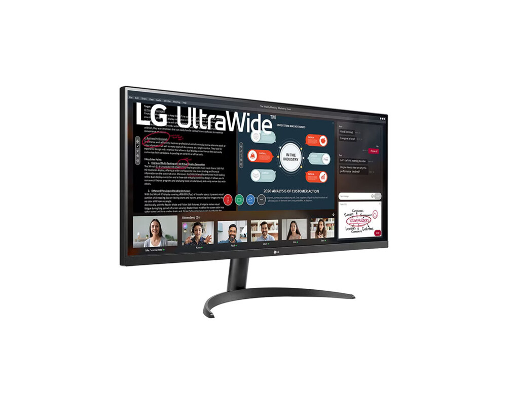 Монитор 34 LG 34WP500-B 3