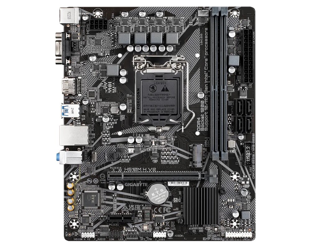 Дънна платка GB H510M H V2 / LGA1200 2