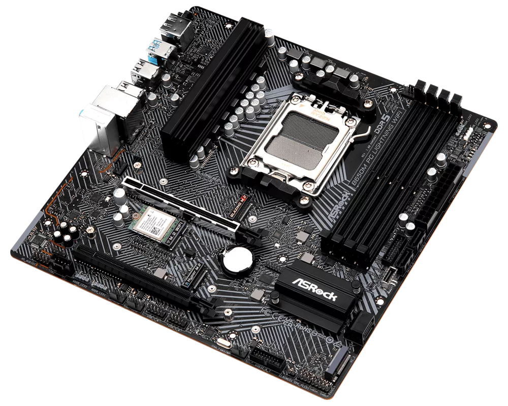 Дънна платка ASROCK B650M PG LIGHTING WIFI 3