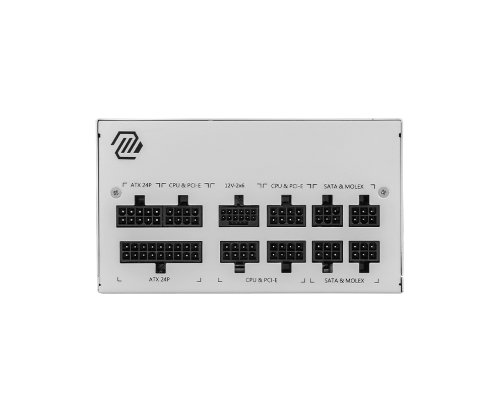 Захранване MSI MPG A850GL PCIE5 WHITE 6