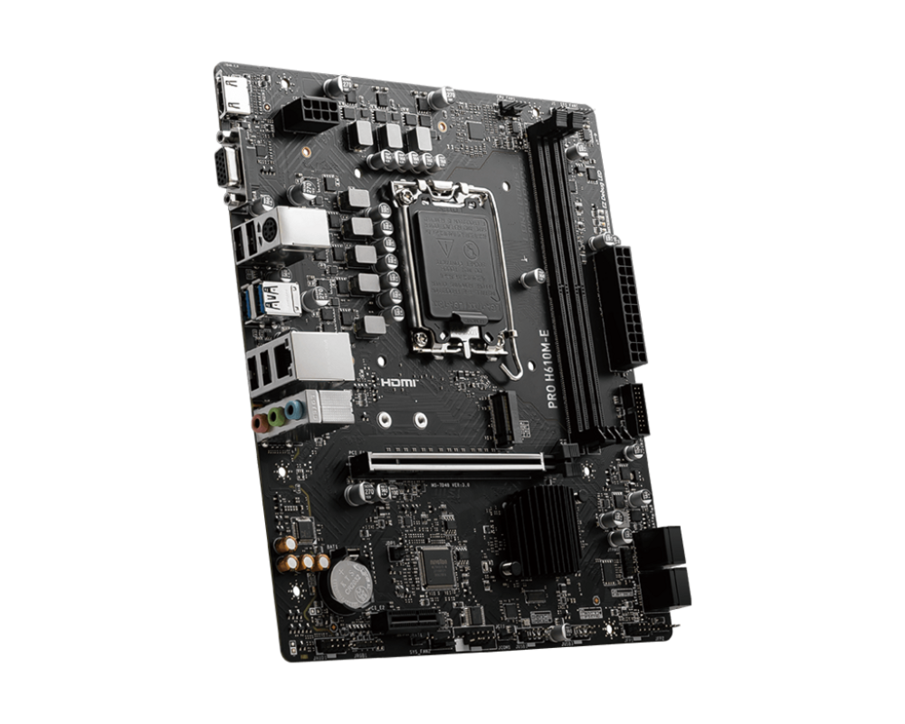 Дънна платка MSI PRO H610M-E DDR5 /LGA1700 3