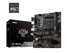  MSI A520M PRO 698557 911-7D14-011 на топ цена - PIC.bg