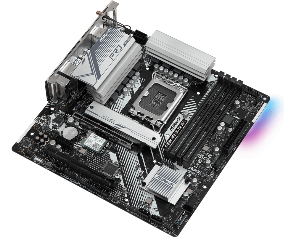 Дънна платка ASROCK MB Desktop B760M Pro RS Wi-Fi 7