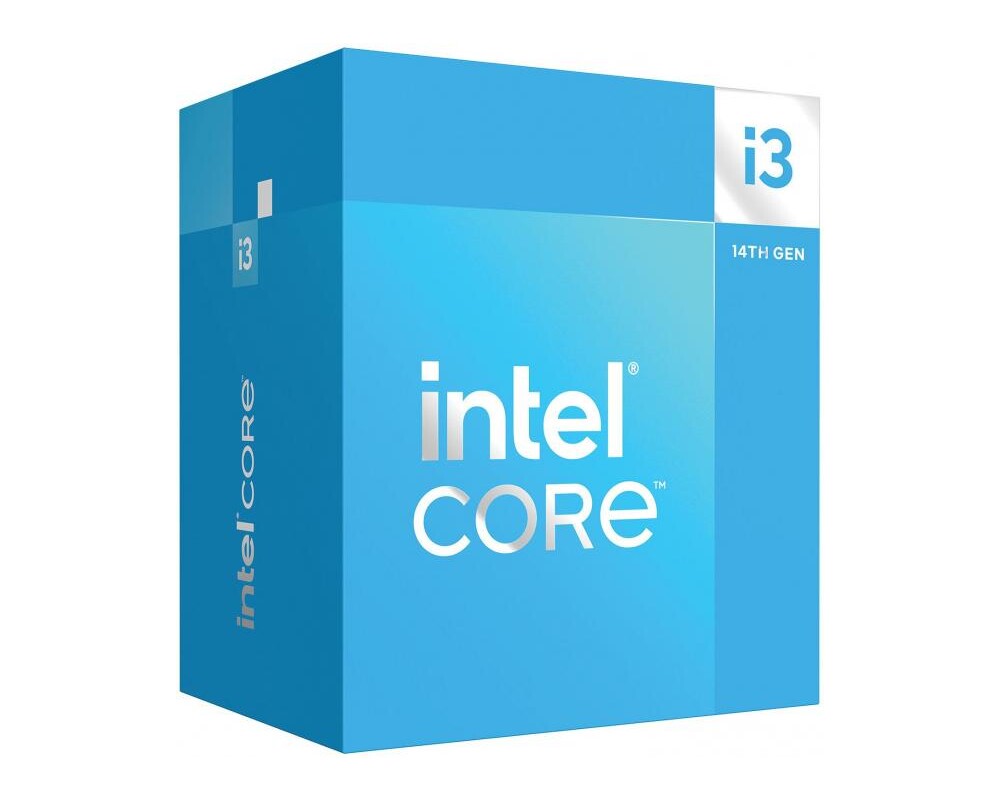 Процесор Intel Core i3-14100F (4-ядрен)