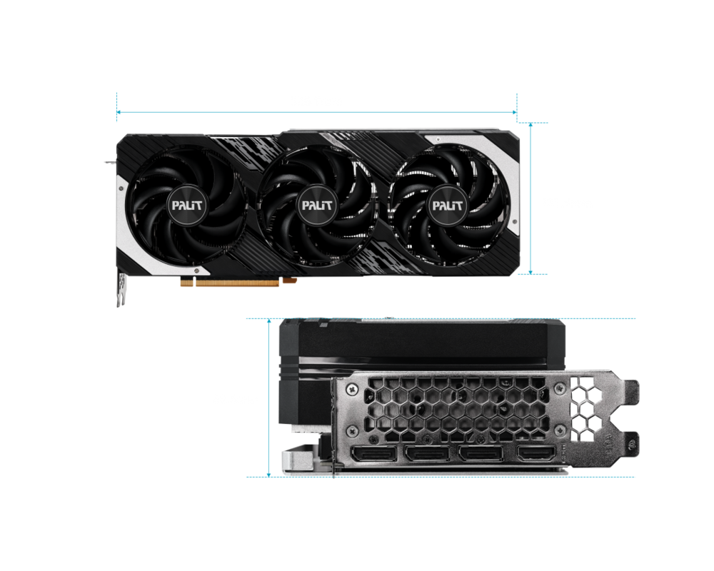 Видеокарта PALIT RTX4080 SUPER GPRO OC 16 5
