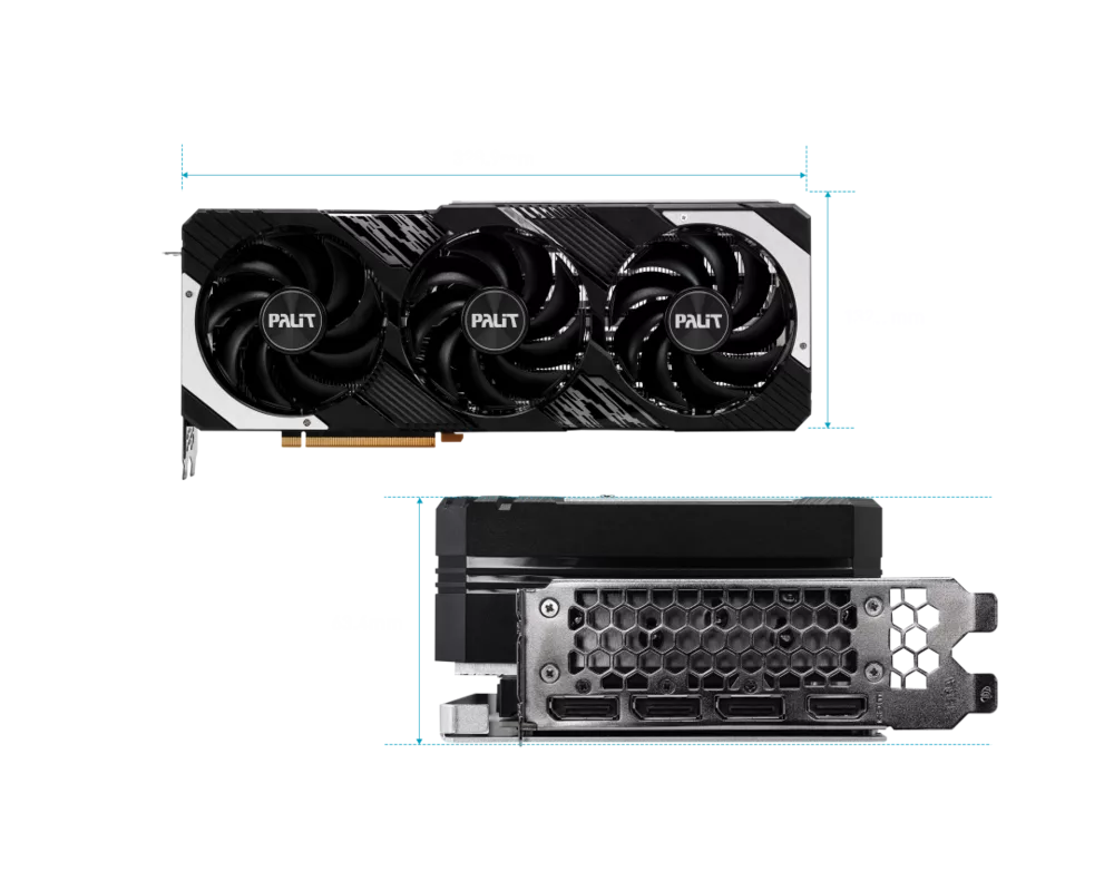 Видеокарта PALIT RTX4080 SUPER GPRO OC 16 5