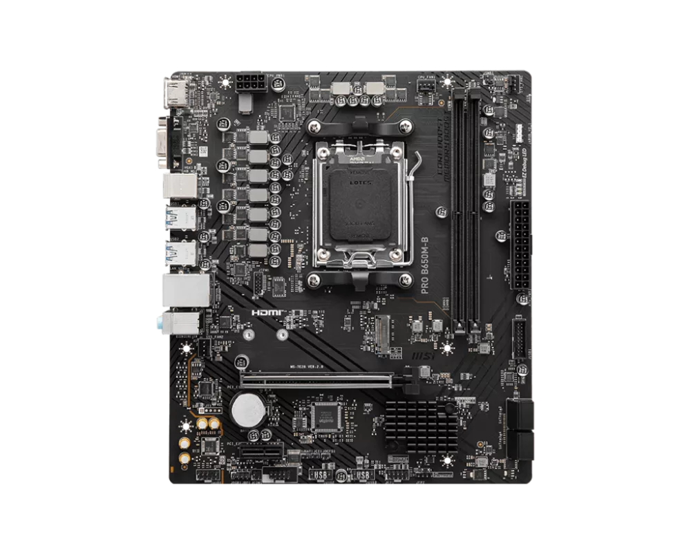 Дънна платка MSI PRO B650M-B /AM5 2