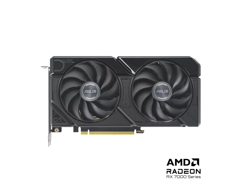 Видеокарта ASUS Dual Radeon™ RX 7600 XT OC Edition 16GB GDDR6 2