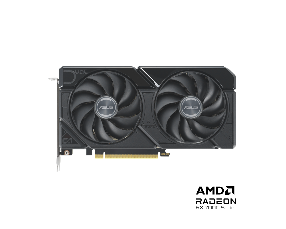 Видеокарта ASUS Dual Radeon™ RX 7600 XT OC Edition 16GB GDDR6 2