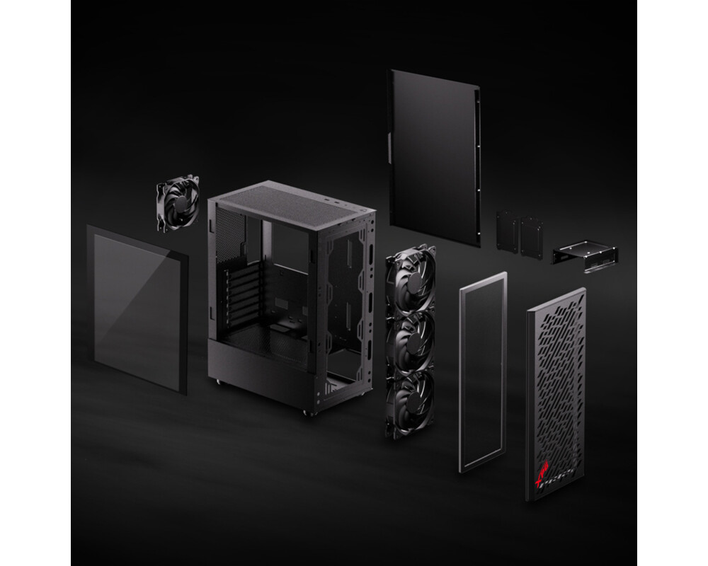 Кутия ADATA VALORA AIR MT BLACK 2