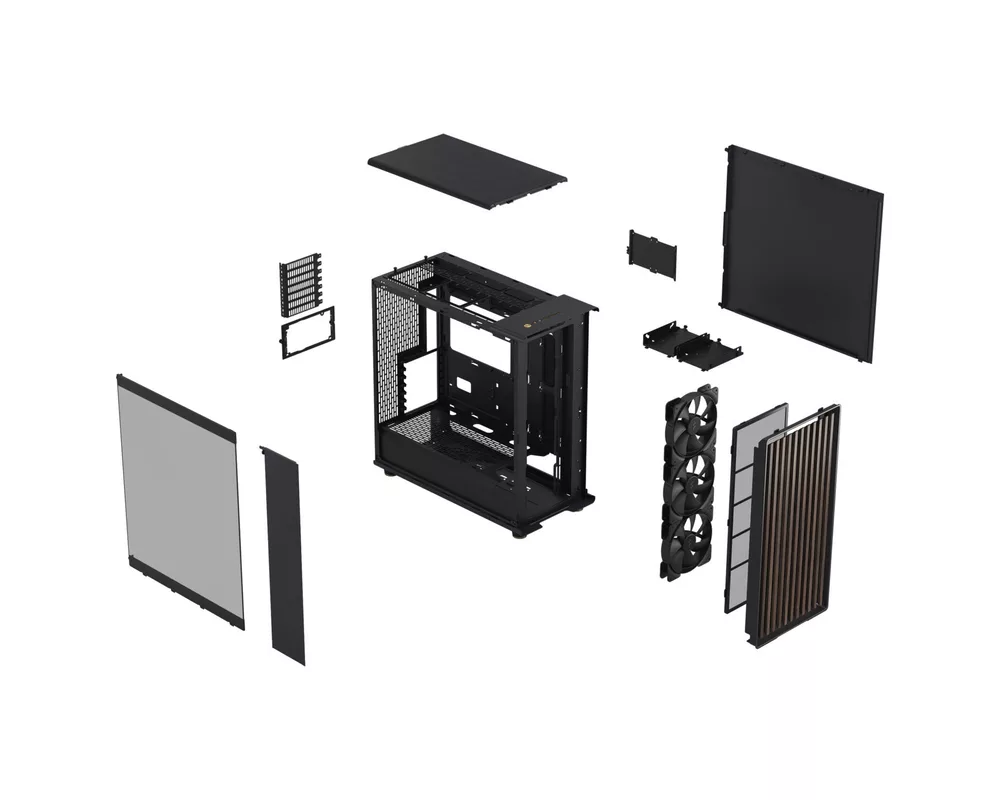 Кутия FD NORTH XL CHARCOAL BLACK TG 5