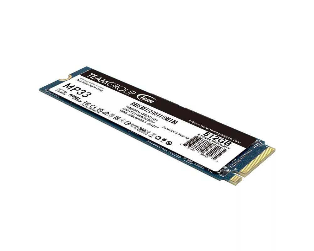 SSD TEAM SSD MP33 PRO 512 M2 PCI-E 2