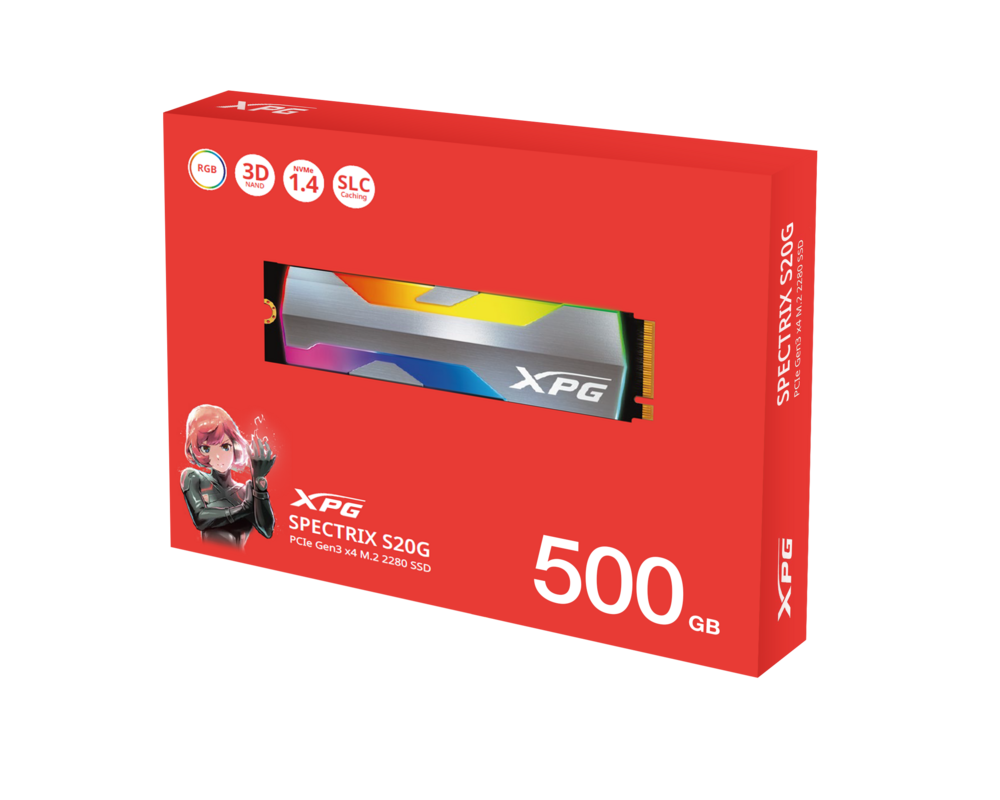 SSD ADATA SPECTRIX S20G 500G XPG