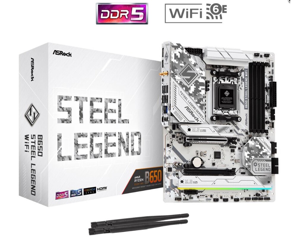 Дънна платка ASROCK MB Desktop B650 Steel Legend 3