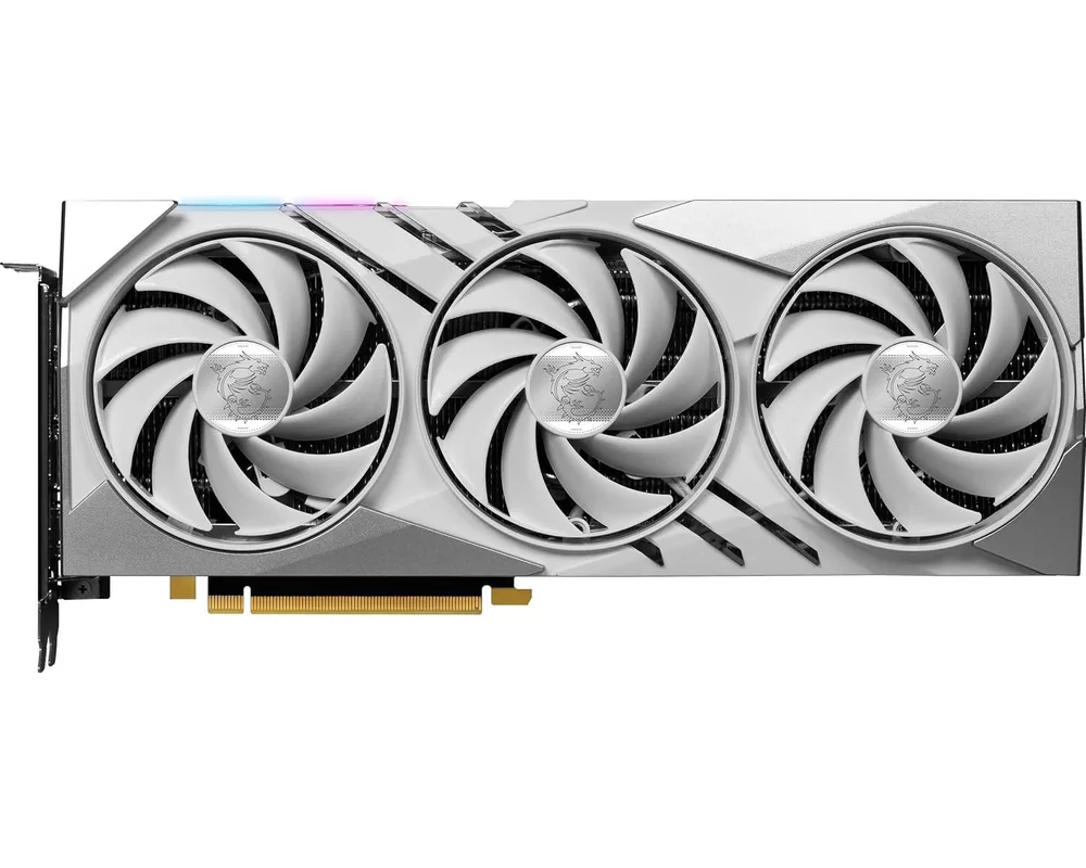 Видеокарта MSI GeForce RTX 4070 Super 12GB Gaming X Slim White 3