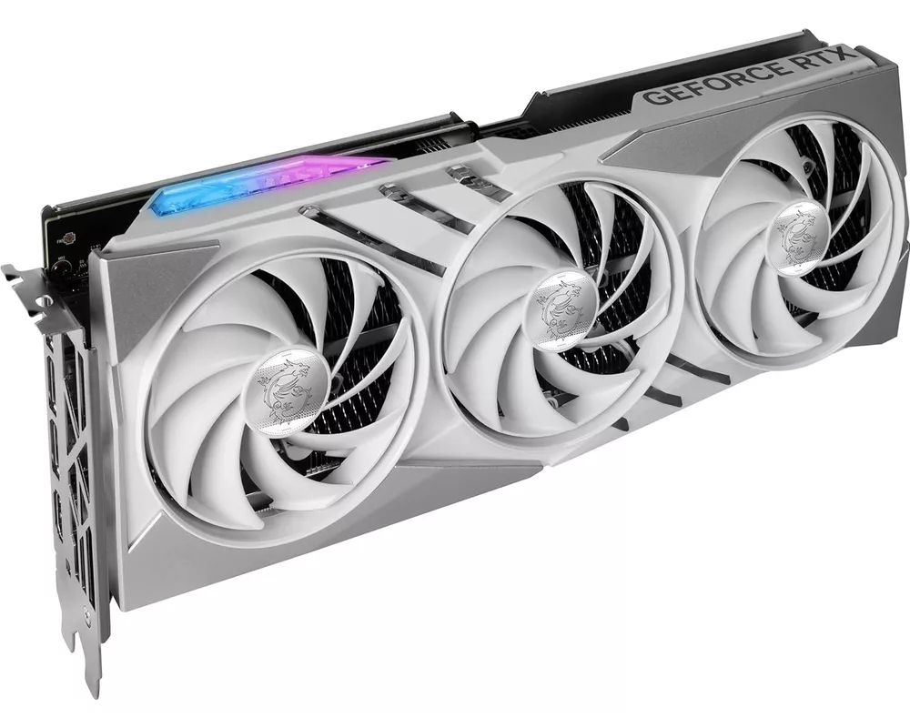 Видеокарта MSI GeForce RTX 4070 Super 12GB Gaming X Slim White 2