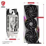 Видеокарта MSI GeForce RTX 4080 Super 16GB Gaming X Trio 6