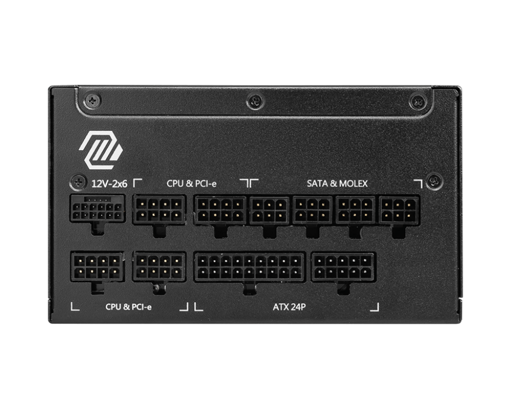Захранване MSI MAG A1250GL PCIE5, 1250W, 80+ Gold 7