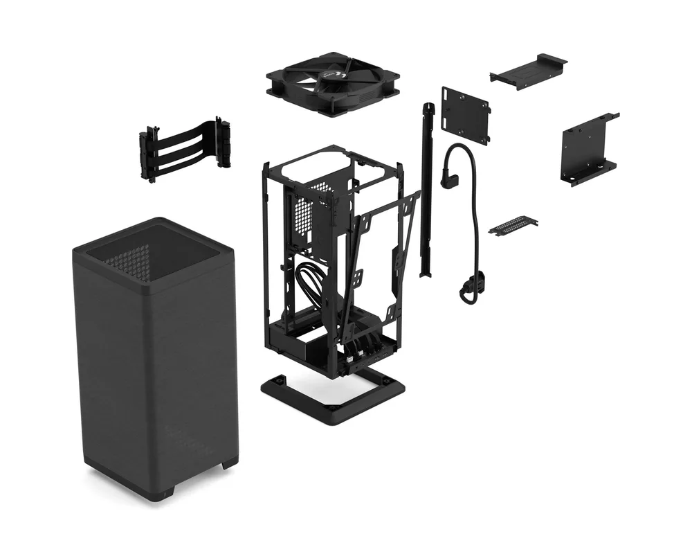 Кутия FD MOOD BLACK MITX 7