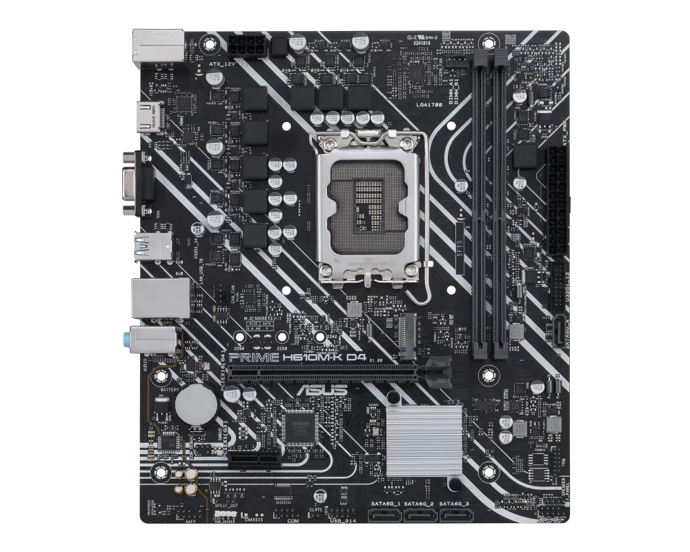 Дънна платка ASUS PRIME H610M-K /LGA1700