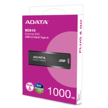  ADATA EXT SSD SC610 1000GB RED 782709 SC610-1000G-CBK/RD на топ цена - PIC.bg