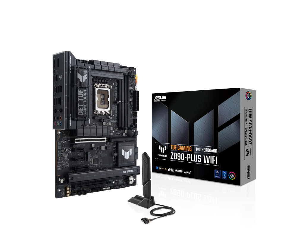 Дънна платка ASUS TUF GAMING Z890-PLUS WIFI LGA1851 DDR5 ATX MB 8