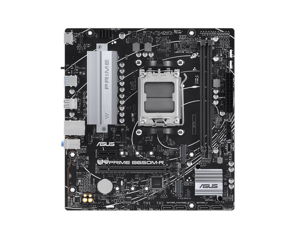 Дънна платка ASUS PRIME B650M-R socket AM5, 2xDDR5 6
