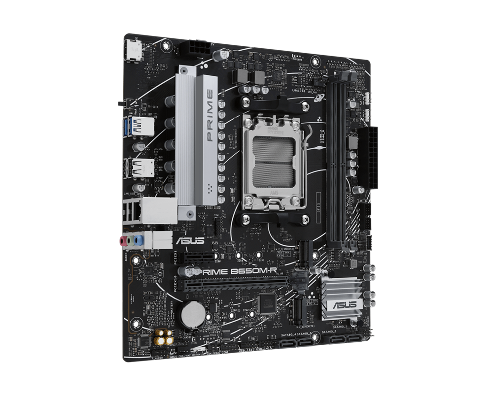 Дънна платка ASUS PRIME B650M-R socket AM5, 2xDDR5 7