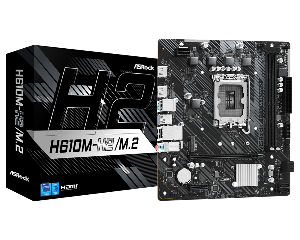 Дънна платка ASROCK H610M-H2/M.2 6