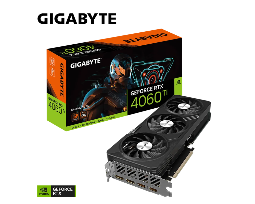 Видеокарта Gigabyte GeForce RTX™ 4060 Ti GAMING OC 8G 9