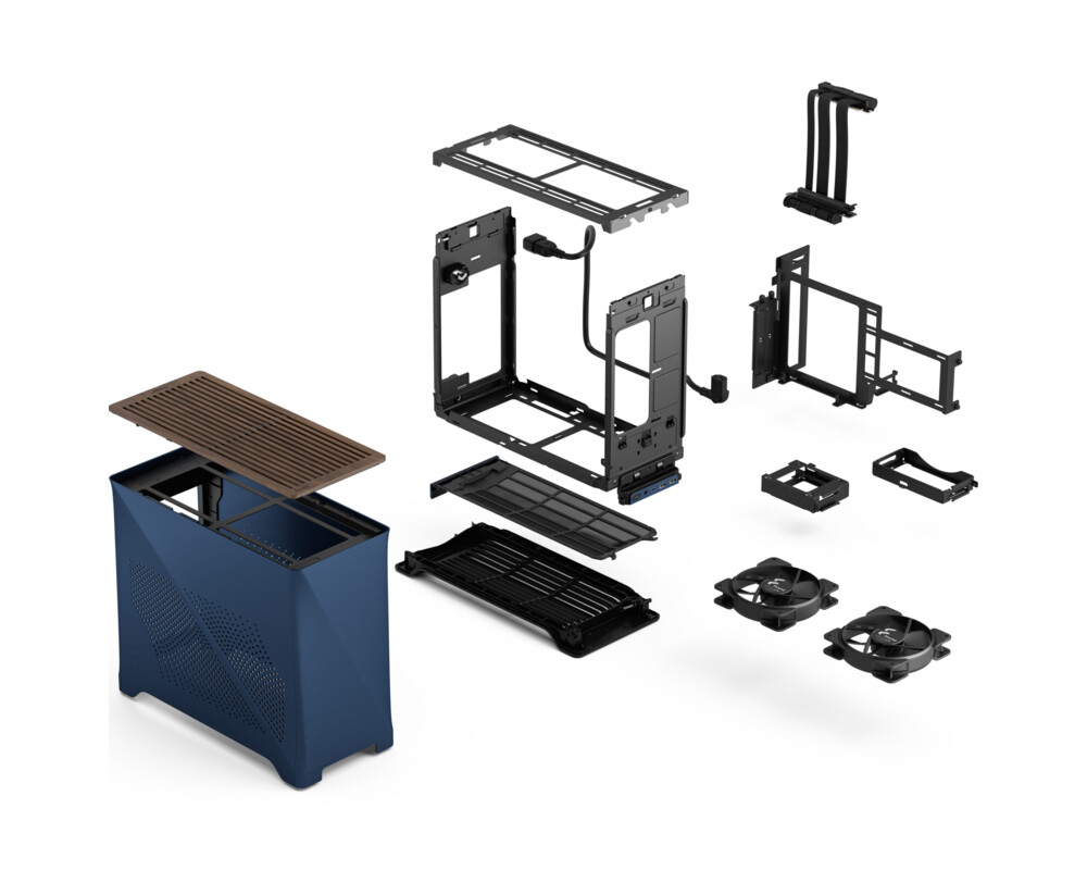 Кутия FD ERA 2 MITX MIDNIGHT BLUE 6