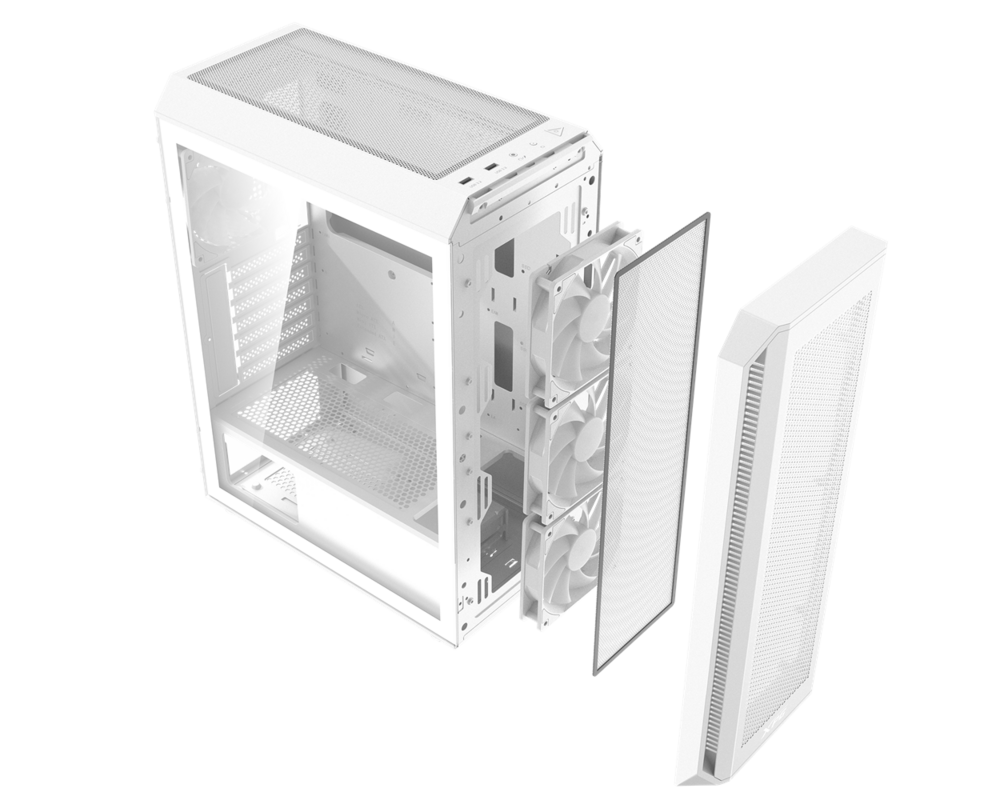 Кутия ADATA VALOR AIR PLUS MT WHITE 7
