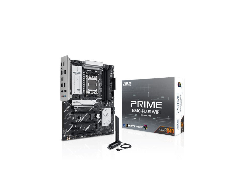 Дънна платка ASUS PRIME B840-PLUS WIFI DDR5, AM5 10