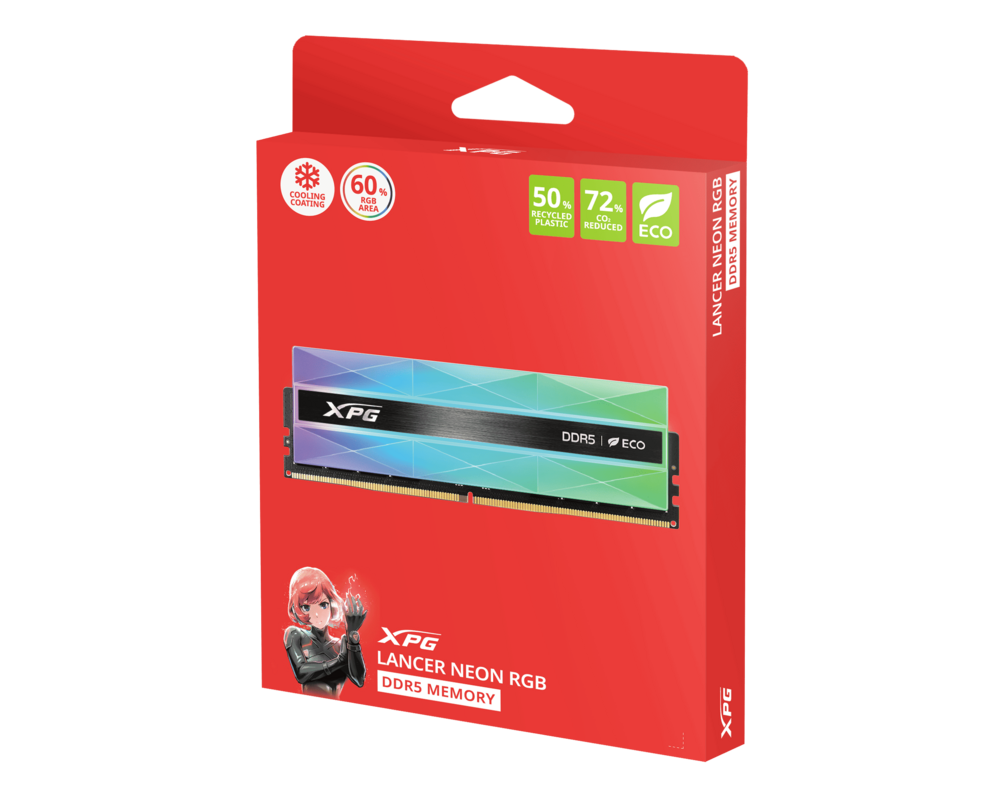 Памет 16G DDR5 6800 XPG LANCER RGB 4