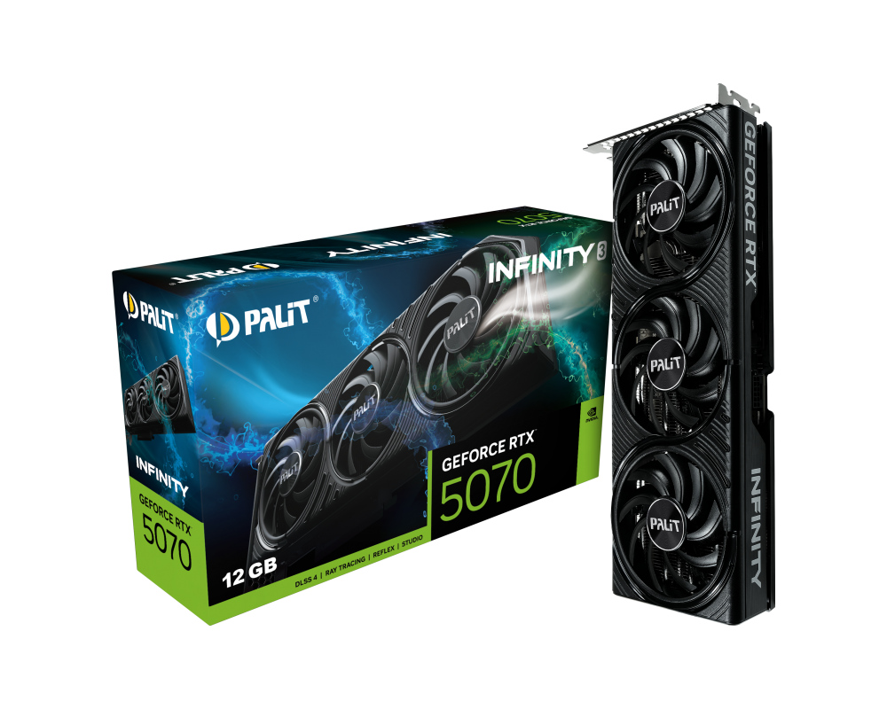 Видеокарта PALIT RTX5070 INFINITI 3 12GB 7