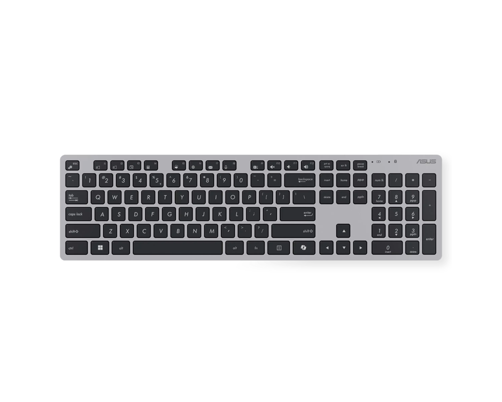Клавиатура ASUS W5000 WL KB+MOUSE GRAY 5