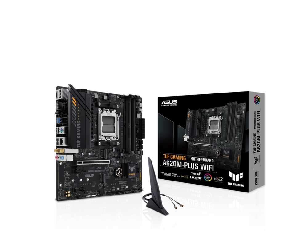 Дънна платка ASUS TUF GAMING A620M-PLUS WIF 6