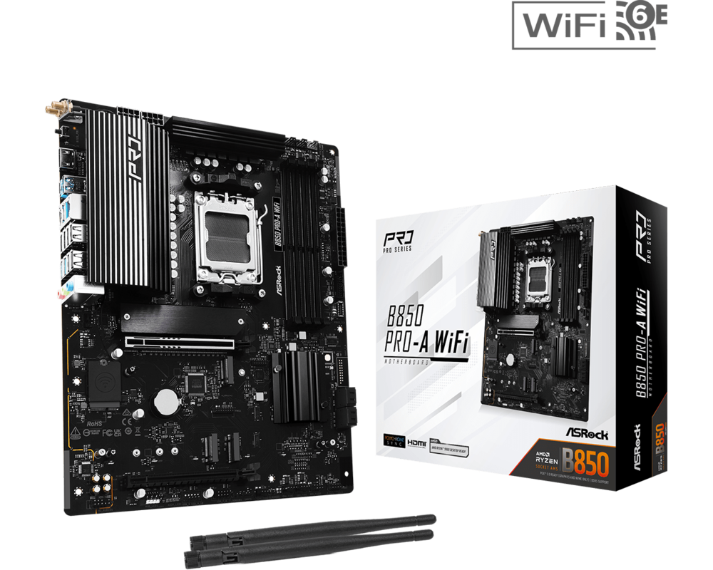 Дънна платка ASROCK B850 PRO-A WIFI /AM5 4