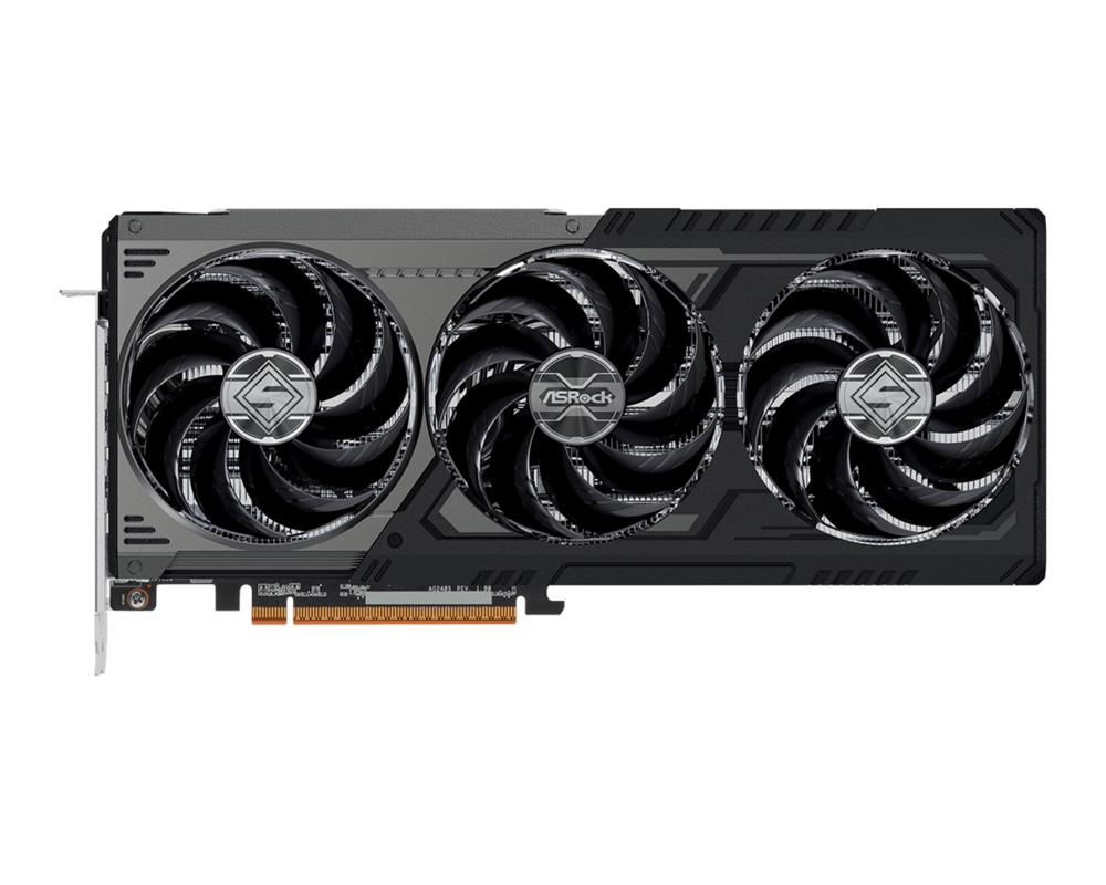 Видеокарта ASROCK AMD Radeon RX 9070 XT Steel Legend Dark 16GB GDDR6 11