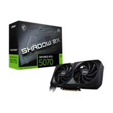  MSI GeForce RTX 5070 12GB SHADOW 2X OC DLSS 4 816819 912-V532-005 на топ цена - PIC.bg