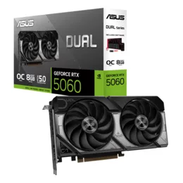  Asus Dual GeForce RTX 5060 8GB GDDR7 OC Edition 824903 90YV0N12-M0NA00 на топ цена - PIC.bg